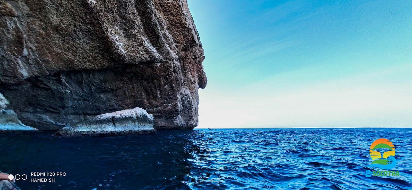 Shu'ab Bay sea and rock formations, beach, Shoab, Shuab Socotra Island