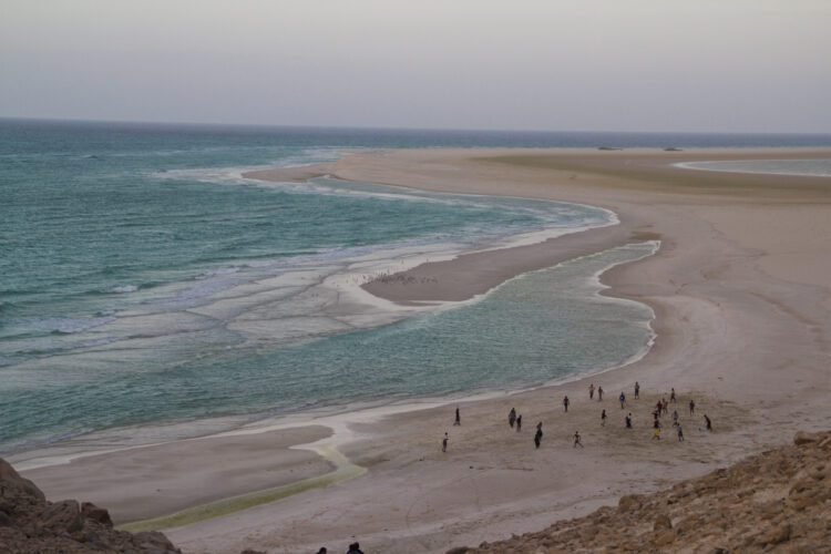 Detwah Lagon lake beach , Socotra Island