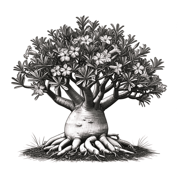 Adenium socotranum desert rose Adenium socotranum desert rose